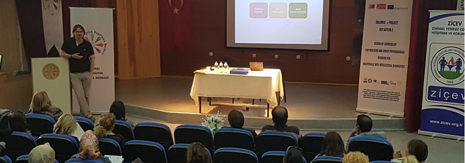 Dissemination Meeting on E-Learning Portal was held at Gölbaşı Special Education and Practices Center on May 16, 2017